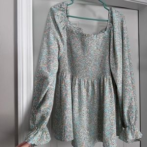 Chic Soul blouse, 1X, EUC, worn once.